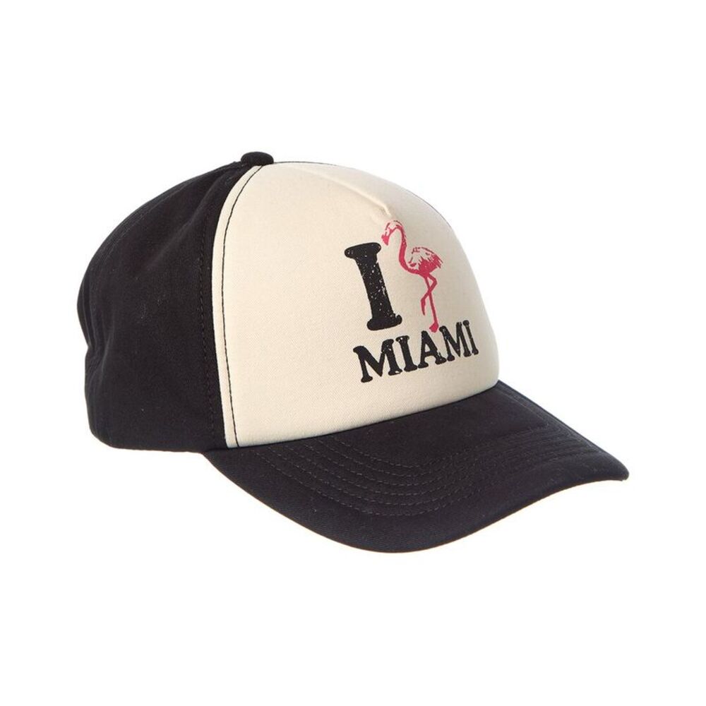Palm Angels Miami Hat, Black